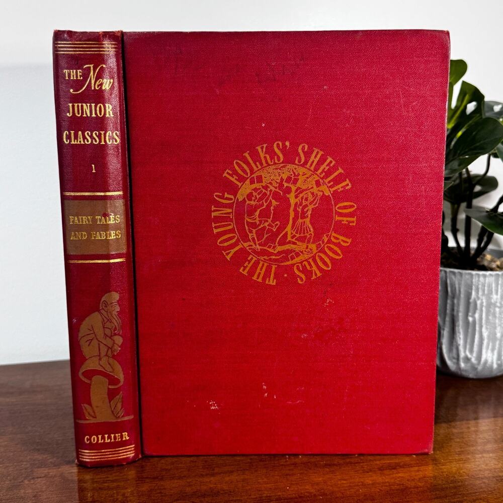 Vintage The Young Folks Shelf of Books Fairy Tales and Fables Collier